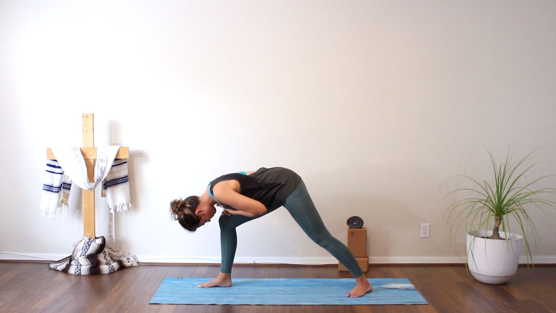 humble warrior for tucking in and feeling deeply in humility